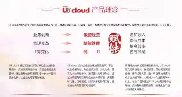 用友云U8Cloud，企業(yè)數(shù)字化智能ERP